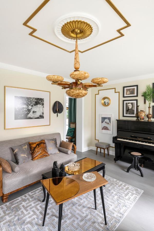 Suite With Private Bathroom At Three Bedroom Interwar Villa Grabyte With Daily Spaces To Share By Pine Forest On The Bank Of The River- 8Min By Car From Old Town Kaunas Kültér fotó
